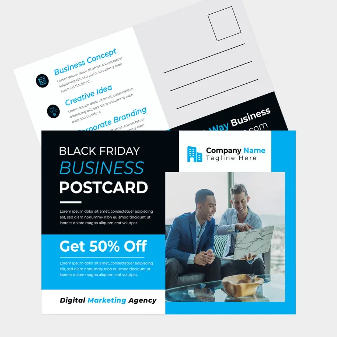 Postcard Huskerprint 1 Custom Post Card Printing Services in Nebraska